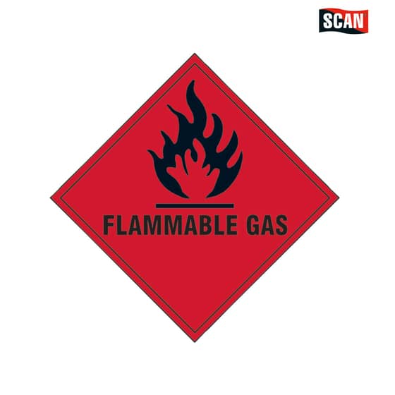 Scan Flammable Gas SAV - 100 x 100mm - 1852S