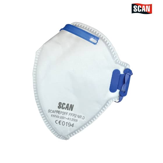 Scan Fold Flat Disposable Mask FFP2 Protection (Pack of 3) - 2EFA22