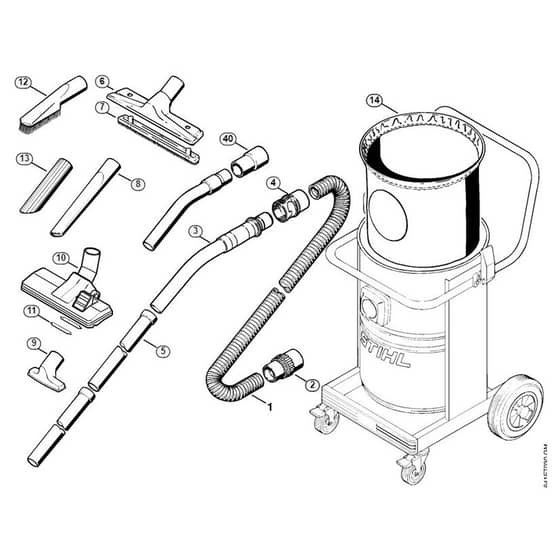 Genuine Stihl SE201 / H - Tools, Extras