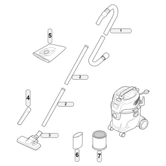 Genuine Stihl SE33 / B - Tools, Extras