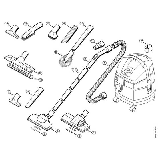Genuine Stihl SE60 E / D - Tools, Extras