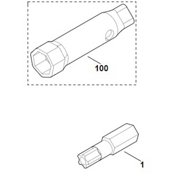 Viking SET 300 S - Special Tool - Parts Diagram