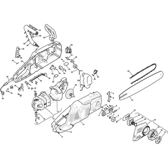 SEV 2416 Q - 2014-2020 - 292816182/14 - Stiga Chainsaw Chainsaw Diagram