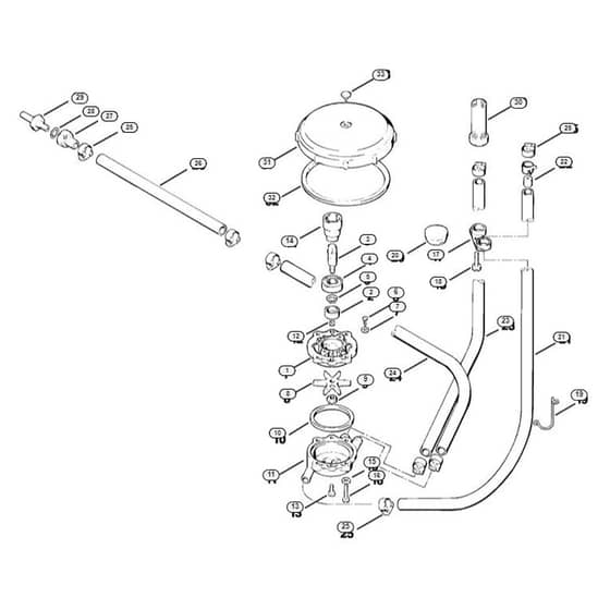 Genuine Stihl SG17 / H - Extras (Metering pump)