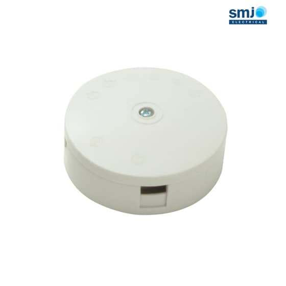 SMJ White 20A 4 Terminal Junction Box - W204TC