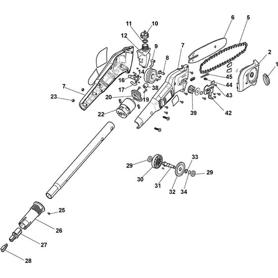 SMT 48 AE - 2015-2019 - 277340008/S15 - Stiga Brushcutter Brushcutter Diagram