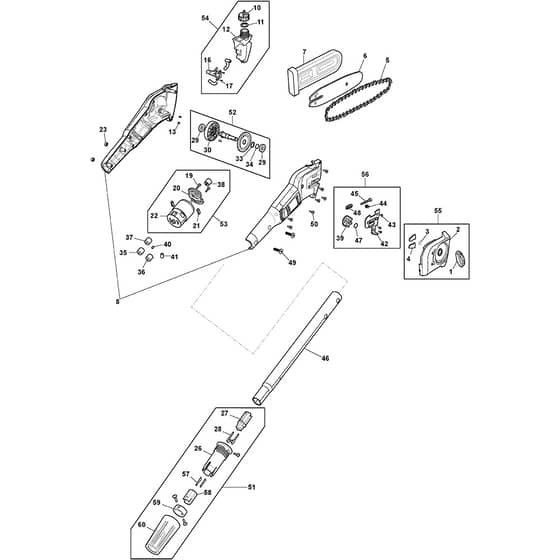 SMT 48 AE - 2018-2019 - 277340108/ST1 - Stiga Brushcutter Pole Pruner Diagram