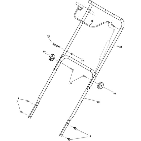 SNOW PRISMA BASIC - 2013-2019 - 18-2815-31 - Stiga Snow Thrower Controls Diagram