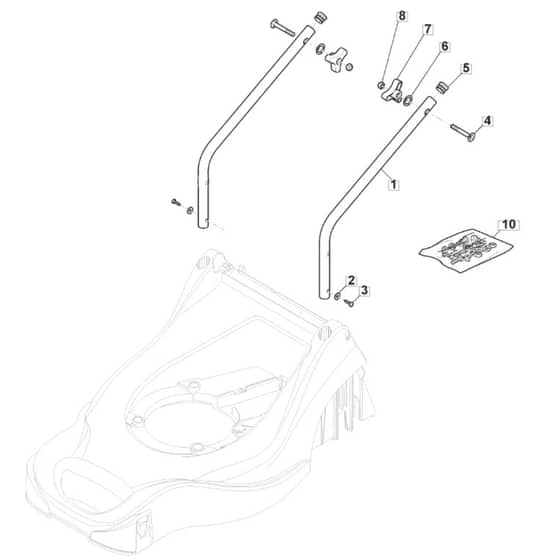 SP15 Lower Handle 297411027SKP