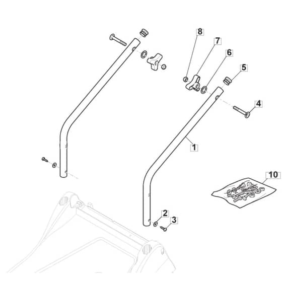 SP15S Lower Handle 297412027SKP