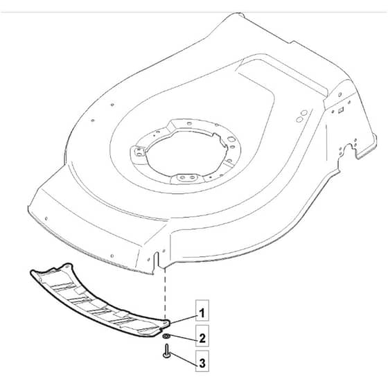 SP160 R - 2021-2023 - 299439043/MC - Mountfield Rotary Mower Mask Diagram