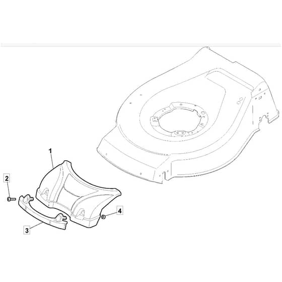 SP465 - 2010 - 299482338/M10 - Mountfield Rotary Mower Mask Diagram