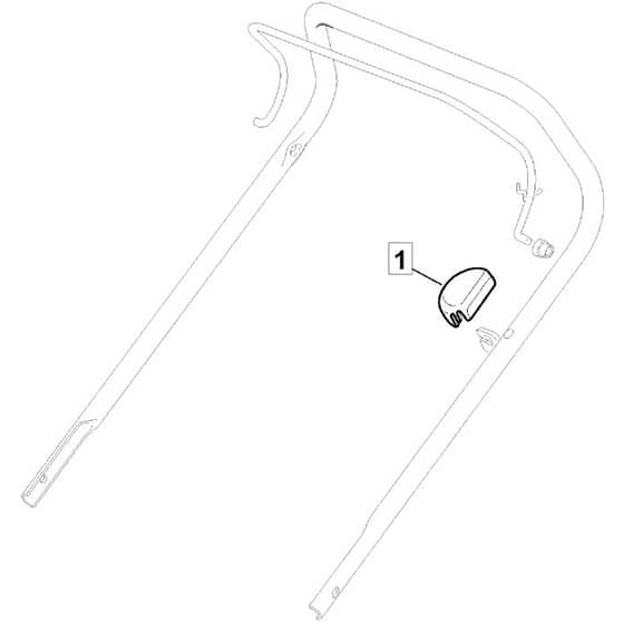 SP465 R - 2014 - 299489038/M14 - Mountfield Rotary Mower Controls Fixed RPM Diagram