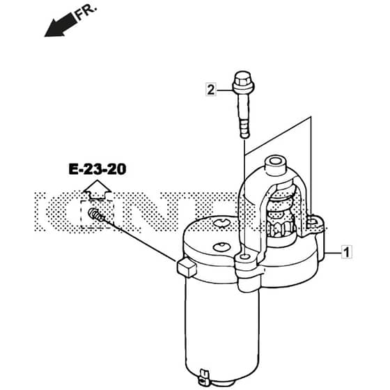 SP505 V SC - 2020 - 294513538/M20 - Mountfield Rotary Mower Starter Motor Diagram