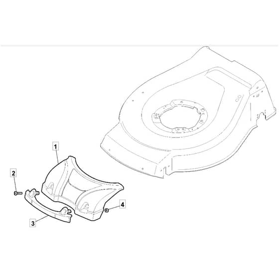 SP535 BWEL4S - 2018-2019 - 299537828/M18 - Mountfield Rotary Mower Mask Diagram