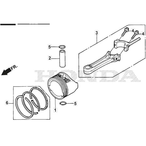SP53 ELITE - 2018 - 295546038/M18 - Mountfield Rotary Mower Piston Diagram