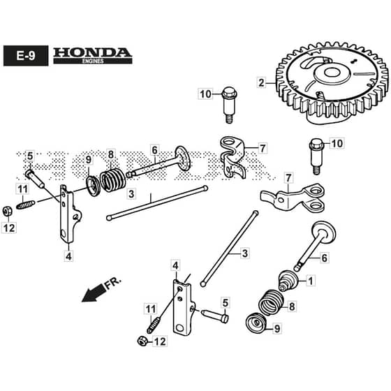 SP53 ELITE - 2019-2020 - 295546038/M19 - Mountfield Rotary Mower Camshaft Diagram