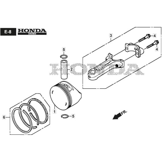 SP53 ELITE - 2019-2020 - 295546038/M19 - Mountfield Rotary Mower Piston Diagram