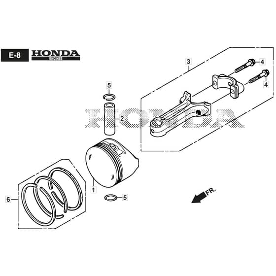 SP53 H - 2019 - 295546138/WX - Mountfield Rotary Mower Piston Diagram