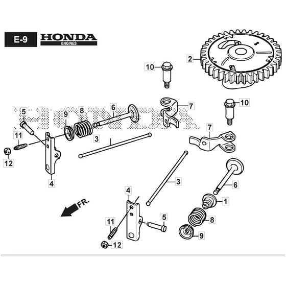 SP555 R V - 2022 - 294569033/M22 - Mountfield Rotary Mower Camshaft Diagram