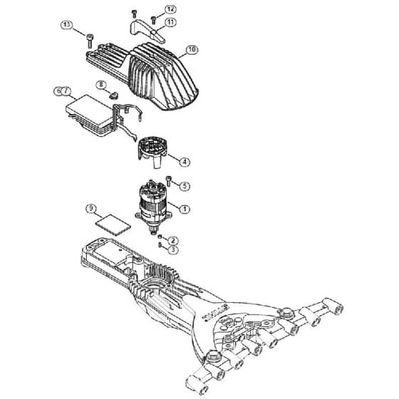 Genuine Stihl SPA65 / C - Electric motor