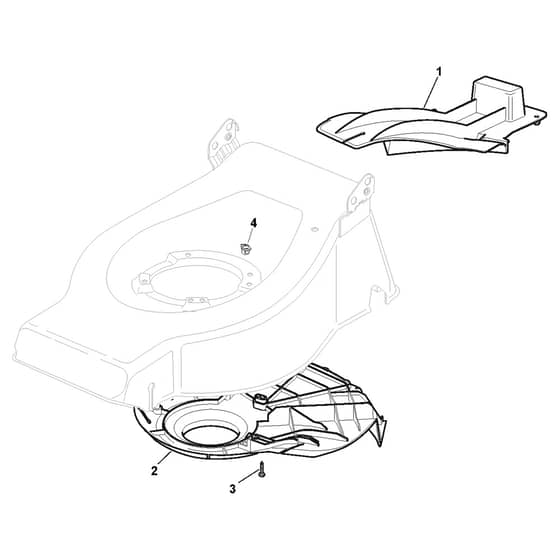 SPL 484 TR-BM - 2011-2012 - 294482023/HAN - Castel Garden Rotary Mower Protection Belt Diagram