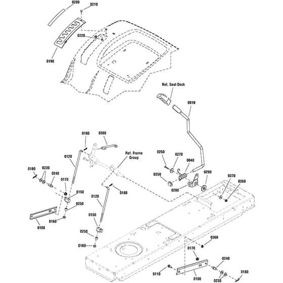 Echo SPX110 2691487-02 Manual Lift Group