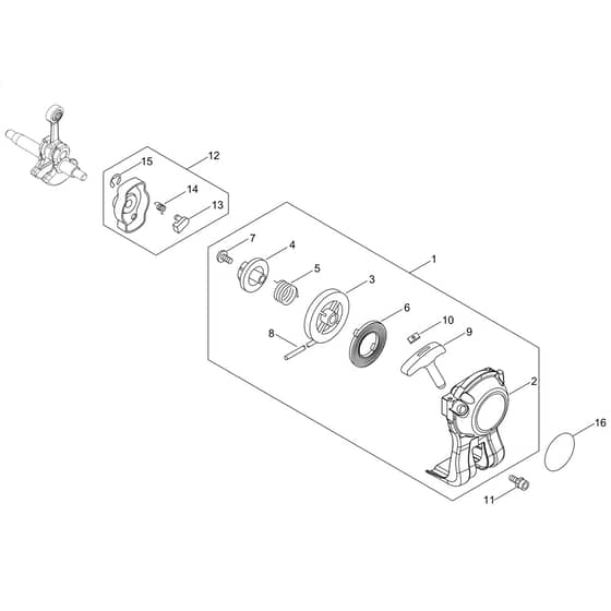 Recoil Starter, Pully