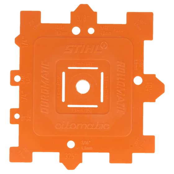 Genuine Stihl Chain Pitch Size/ Type Check Gauge - 0000 893 4105