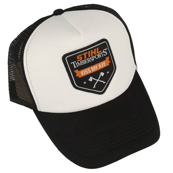 Genuine Stihl "Kiss My Axe" Trucker Cap - 0464 021 0050 - ONLY 1 LEFT