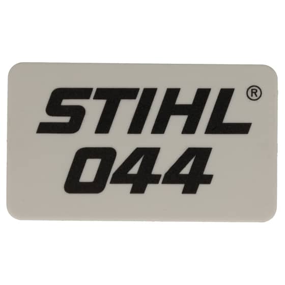 Genuine Stihl Model Plate 044 - 1128 967 1507