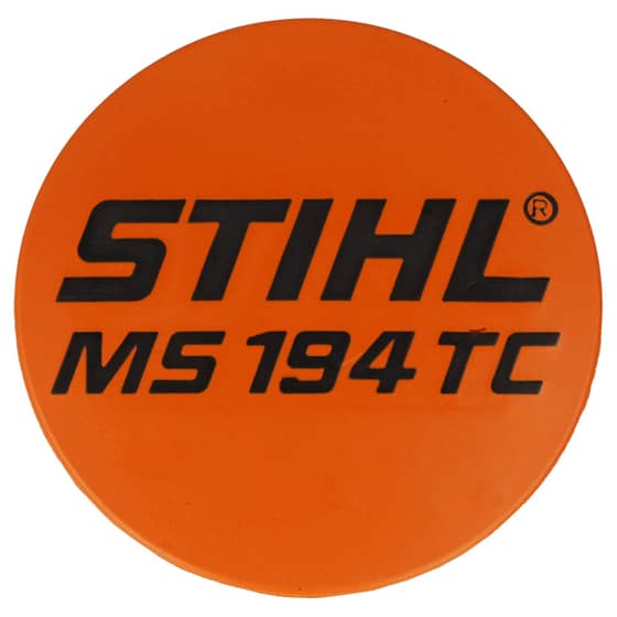 Genuine Stihl MS194TC Model Plate - 1137 967 1509