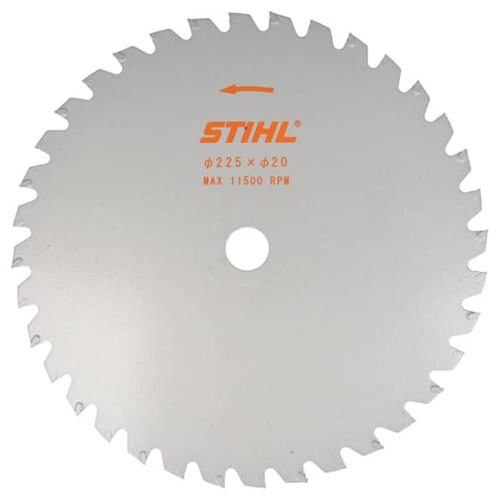 Genuine Stihl WoodCut 225-36 Carbide Tipped Blade (20mm) - 4000 713 4211 (Thin Trees)