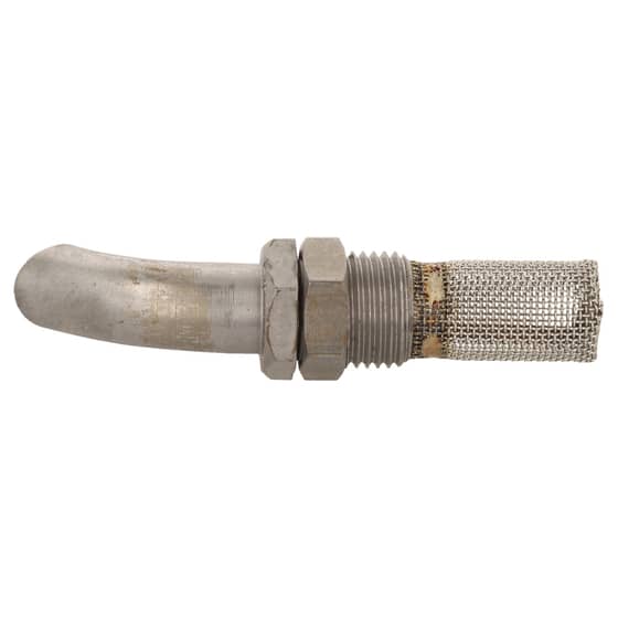 Genuine Stihl MM55 Muffler Stub W/ Screen - 4140 140 6902