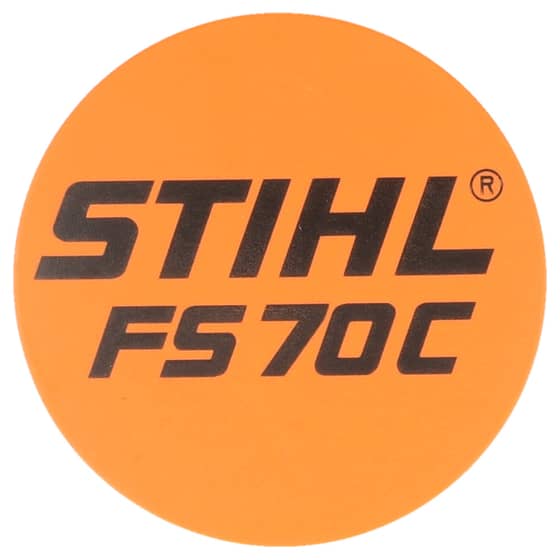 Genuine Stihl FS70C Model Plate Badge - 4144 967 1511