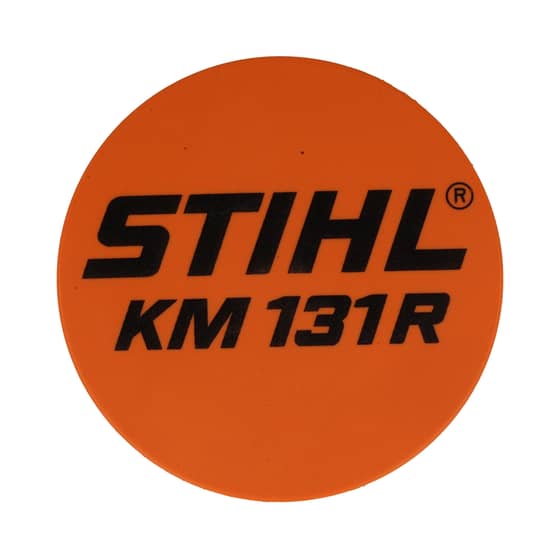 Genuine Stihl KM131R Model Plate - 4180 967 1552