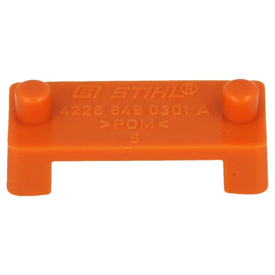 Genuine Stihl HS45, HS52 Gear Head Gasket Support Bar - 4228 649 0301
