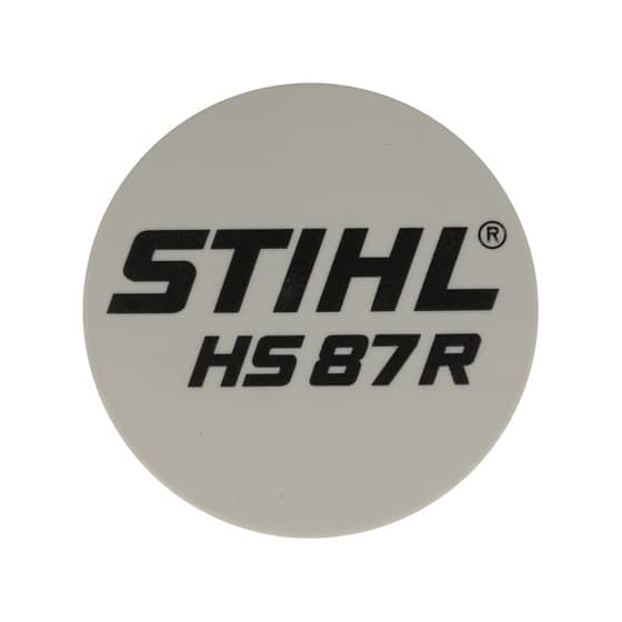 4237 967 1509 Genuine Stihl Model Plate Hs 87 R