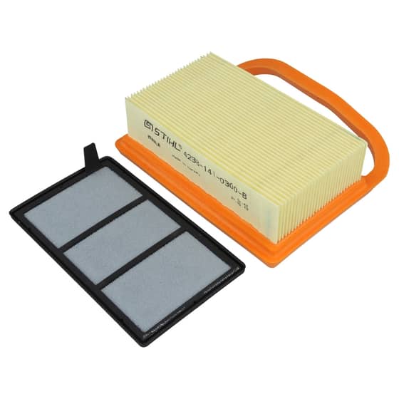 Genuine Stihl TS410, TS420, TS480i, TS500i Air Filter Set - 4238 140 4403