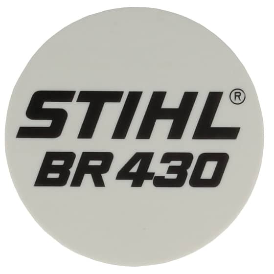 Genuine Stihl BR430 Model Plate - 4244 967 1502