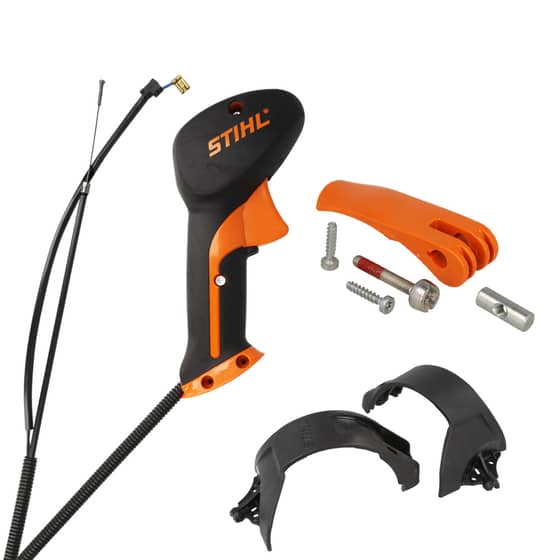 Genuine Stihl BR700 Control Handle With Throttle Cable - 4282 790 4901