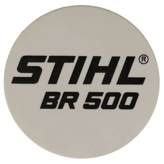 Genuine Stihl BR500 Model Plate - 4282 967 1500