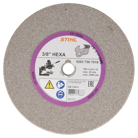Genuine Stihl 3/8" Hexa Grinding Wheel - 5203 750 7018