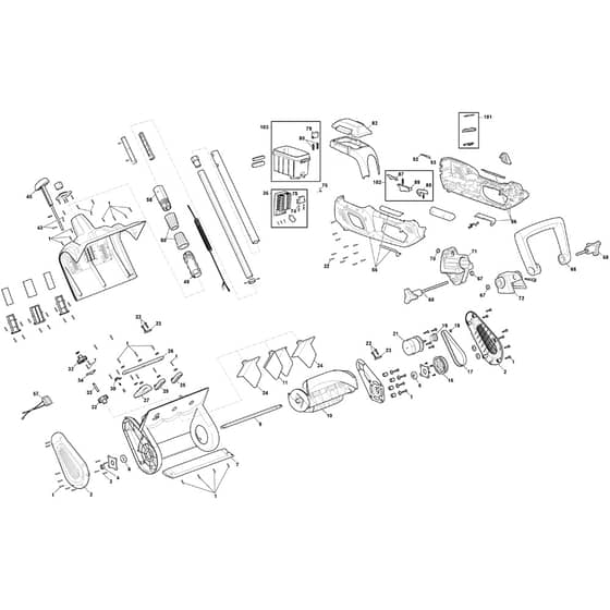 ST 300e - 2022-2026 - 2S1330101/ST1 - Stiga Snow Thrower Battery Snow Shovel Diagram
