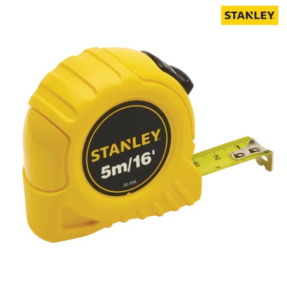 Stanley Pocket Tape 5m/16ft - 0-30-496