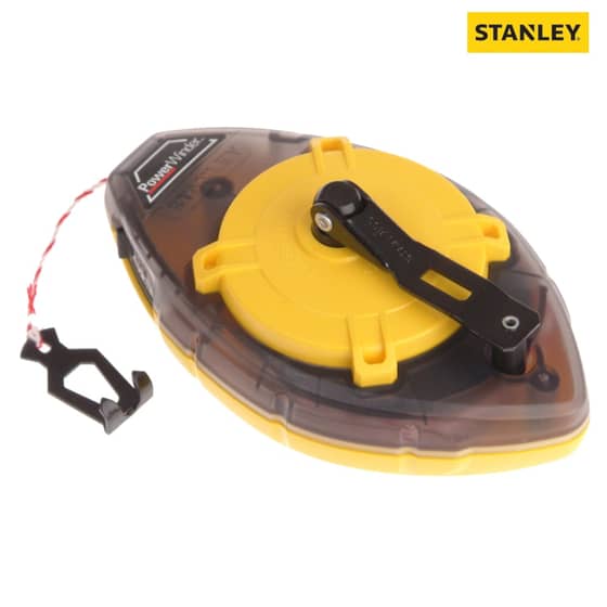 Stanley Power Winder Chalk Line 30m - 0-47-460
