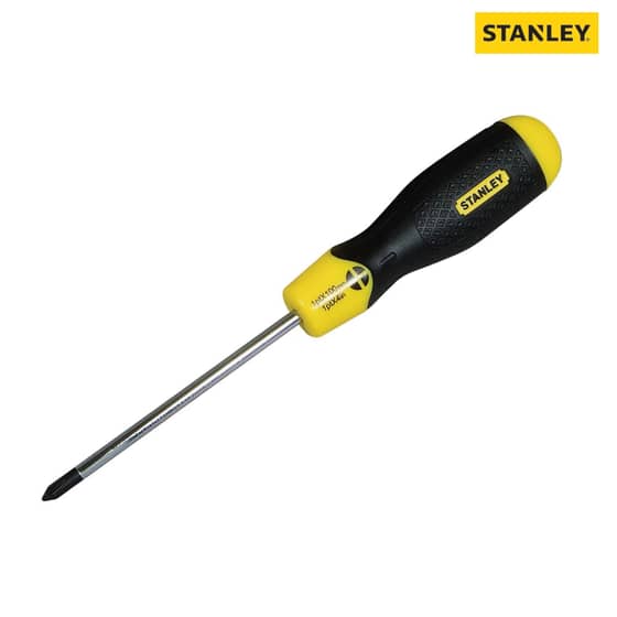 Stanley Cushion Grip Screwdriver Phillips PH0 x 60mm - 0-64-930