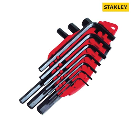 Stanley Hexagon Key Set of 10 Metric (1.5-10mm) - 0-69-253