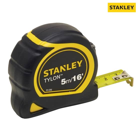 Stanley Pocket Tape 5m/16ft (Width 19mm) Loose - 1-30-696