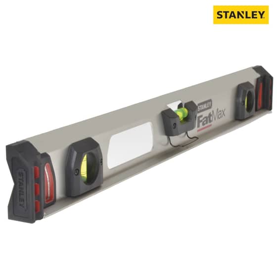 Stanley FatMax I Beam Magnetic Level 3 Vial 120cm - 1-43-556